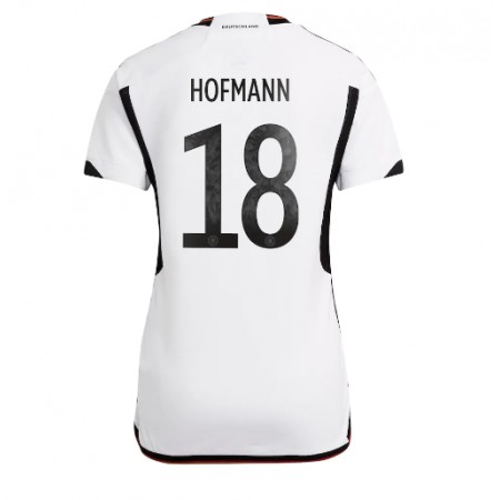 Fotbalové dres Německo Jonas Hofmann 18 Dámské Domácí Mistrovství Světa 2022 Krátký Rukáv